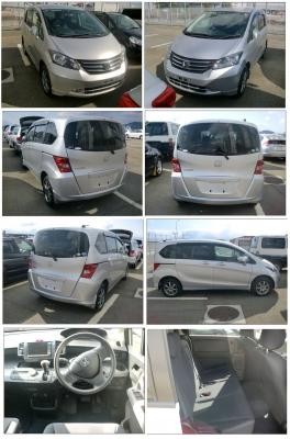 как снять решотку у honda freed